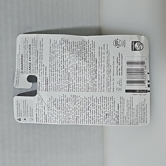 Philips Avent Pacifier 2 pack 0-3m - Picture 2 of 2